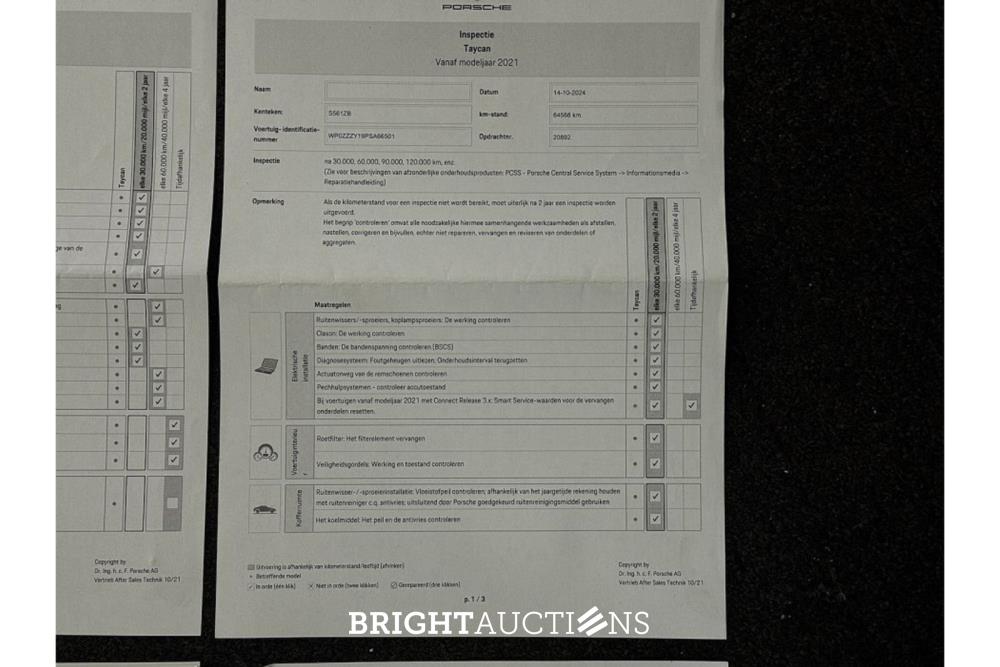 Porsche Taycan Cross Turismo Turbo 202k Nw 93 kWh 625pk 2023 (Origineel-NL), S-561-ZB