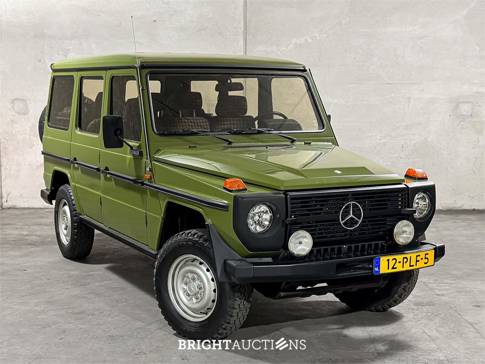 Mercedes-Benz 280 GE Station 2.7 6-cilinder G-klasse 156pk 1981, 12-PLF-5 9- persoons