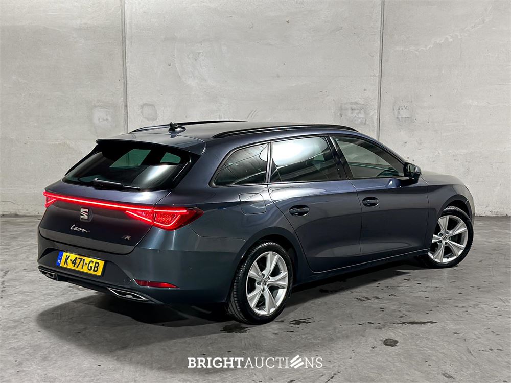 SEAT Leon Sportstourer 2.0 TDI FR Launch Edition 150pk 2020 (Origineel-NL + 1e eigenaar) Automaat, K-471-GB