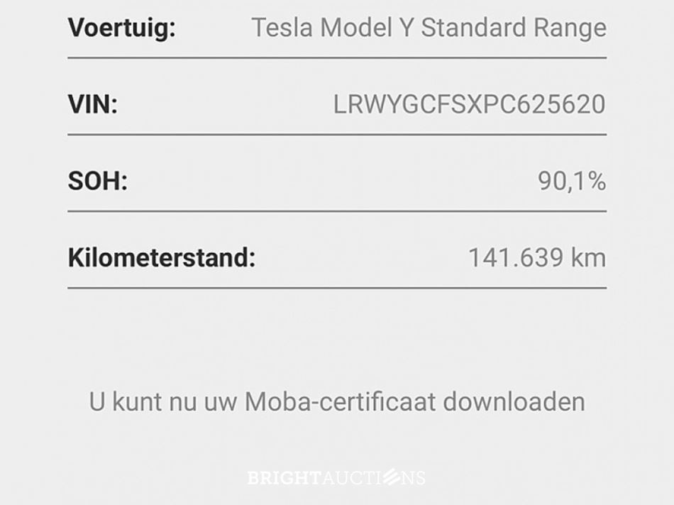 Tesla Model Y RWD 58 kWh 238pk 2022 (Origineel-NL), R-968-ZL