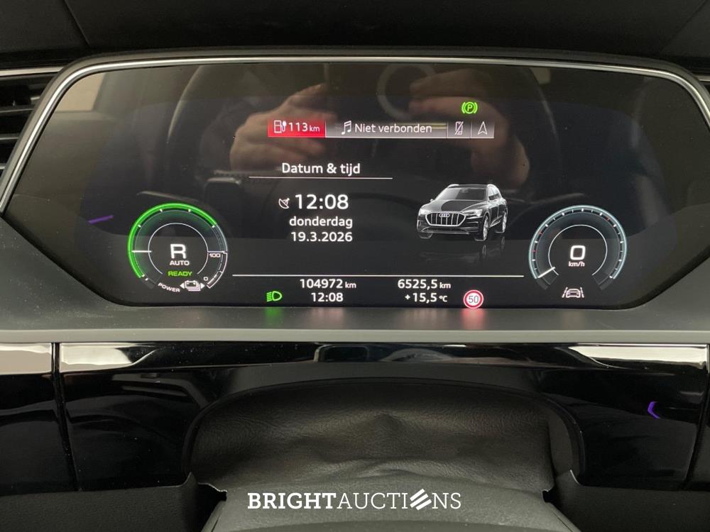 Audi e-tron 55 advanced Quattro 95 kWh 408pk 2019 (Origineel-NL), ZG-973-H