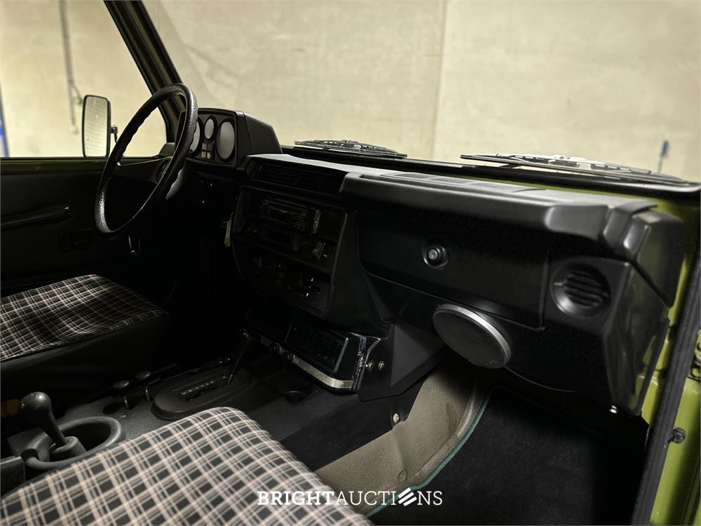 Mercedes-Benz 280 GE Station 2.7 6-cilinder G-klasse 156pk 1981, 12-PLF-5 9- persoons