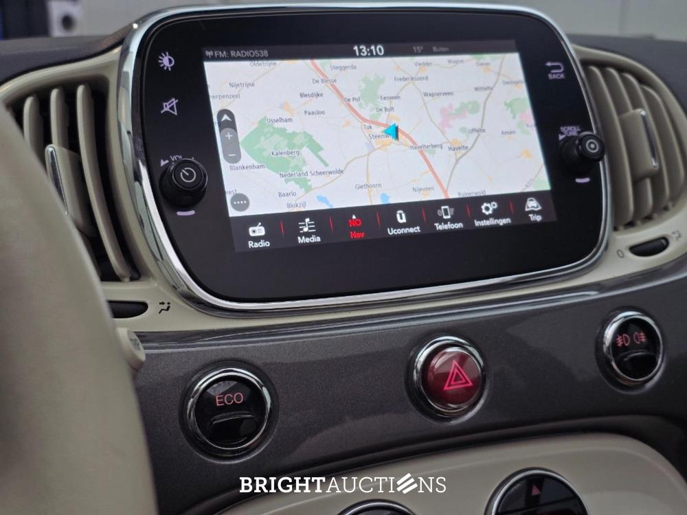 Fiat 500 C TwinAir Turbo Lounge 0.9 80pk 2016 (Origineel-NL), KL-434-G