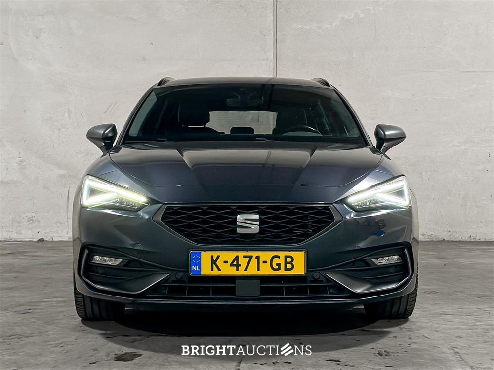 SEAT Leon Sportstourer 2.0 TDI FR Launch Edition 150pk 2020 (Origineel-NL + 1e eigenaar) Automaat, K-471-GB
