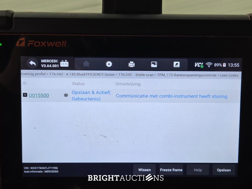 Mercedes-Benz A 180 122pk 2018 A-klasse, X-447-XD