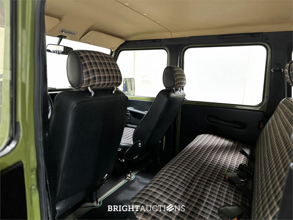 Mercedes-Benz 280 GE Station 2.7 6-cilinder G-klasse 156pk 1981, 12-PLF-5 9- persoons