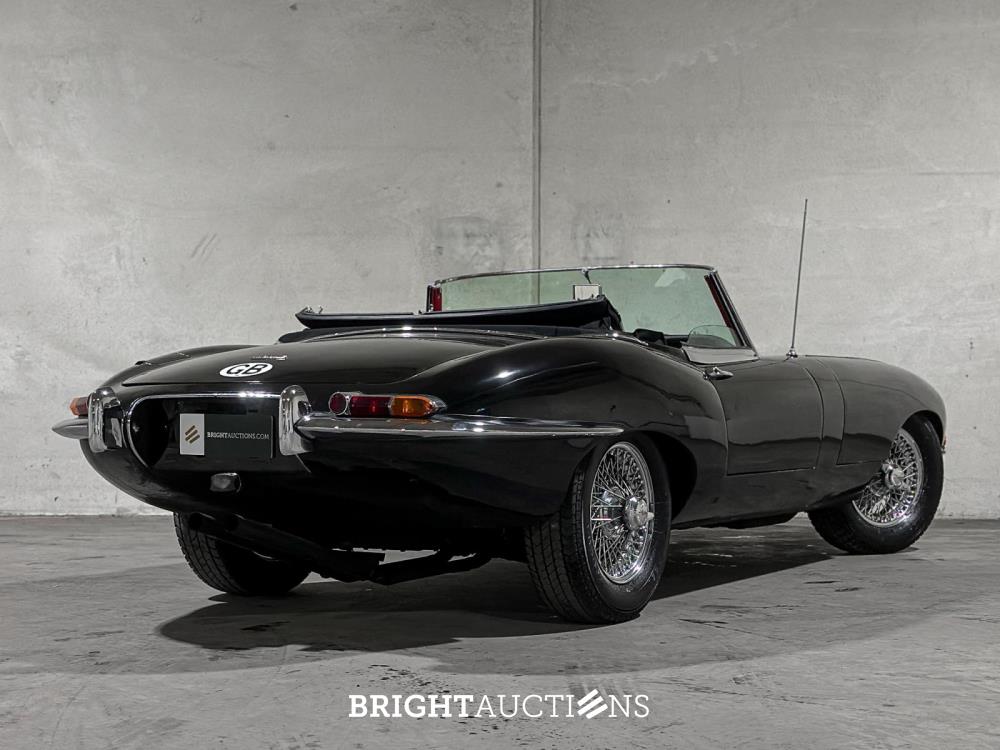 Jaguar E-Type Roadster 3.8 XK zes-in-lijn Series 1 1963