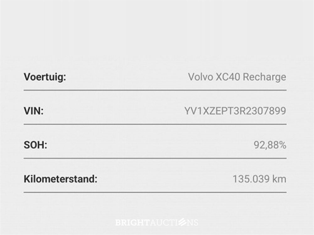 Volvo XC40 Single Motor Core 69 kWh 2024 (Origineel-NL), X-090-PJ