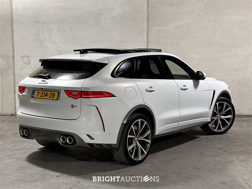 Jaguar F-Pace 5.0 V8 S/C AWD SVR 551pk 2019, T-214-ZB