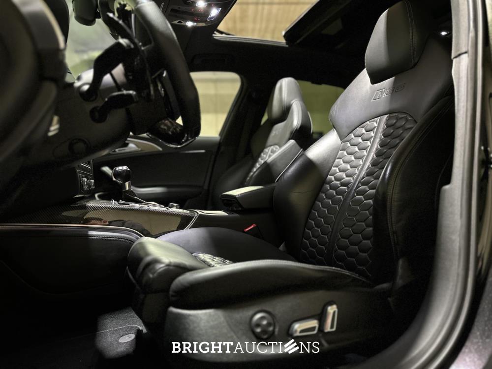 Audi RS6 Avant 4.0 TFSI V8 Quattro Pro Line Plus -CARBON- 560pk 2013 -AKRAPOVIC- C7, PB-423-N