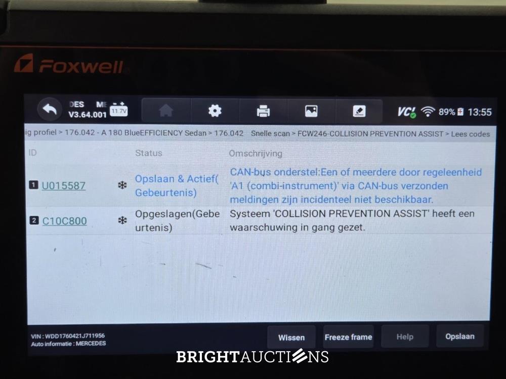 Mercedes-Benz A 180 122pk 2018 A-klasse, X-447-XD