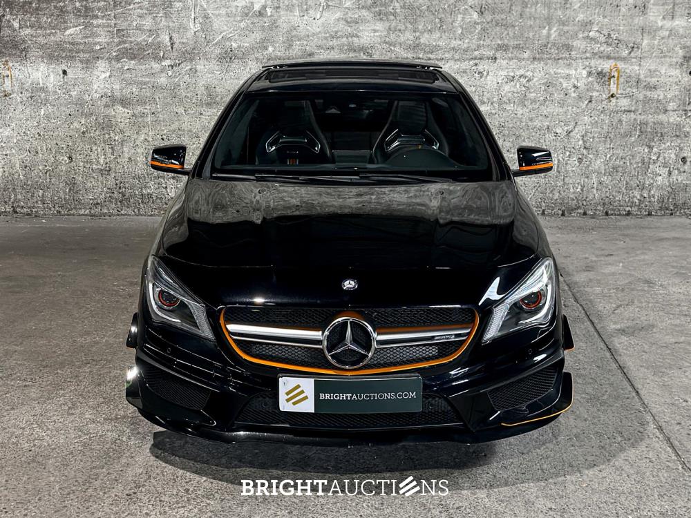 Mercedes-Benz CLA45 4Matic OrangeArt Edition CLA-klasse 360pk 2015, NL-Kenteken
