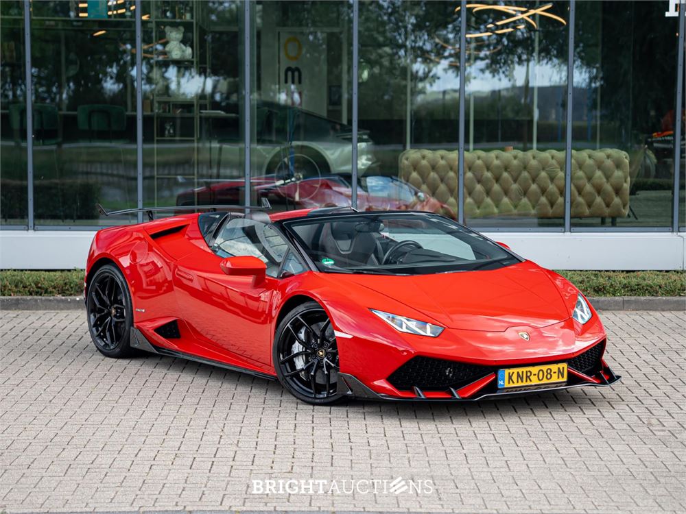 Lamborghini Huracán Spyder LP610-4 5.2 V10 610pk 4WD 2017, KNR-08-N