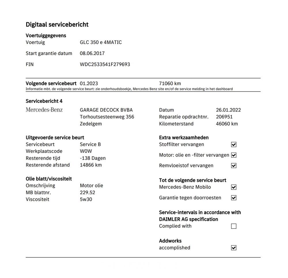 Mercedes-Benz GLC350e Coupé 4Matic Edition 1 320pk 2017 GLC-klasse, T-288-NF