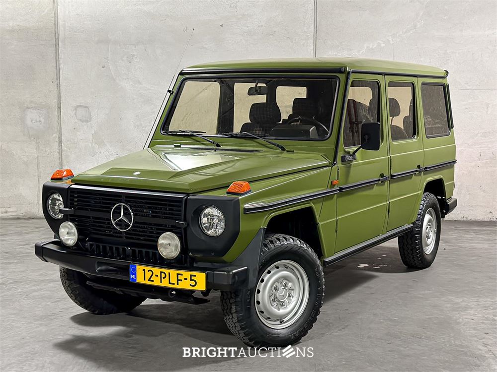 Mercedes-Benz 280 GE Station 2.7 6-cilinder G-klasse 156pk 1981, 12-PLF-5 9- persoons