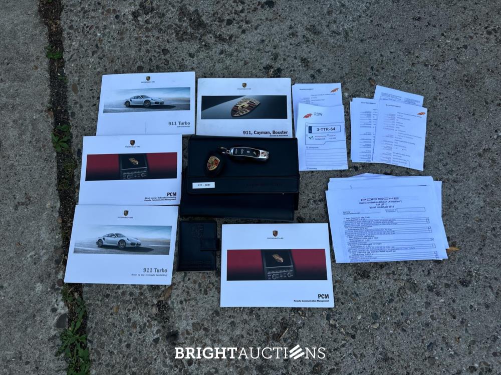 Porsche 911 991 Turbo S 3.8 6-cilinder Cabrio 560pk 2014 (Origineel-NL), NL-kenteken