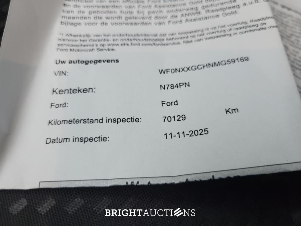 Ford Focus Hybrid ST-Line X Business 1.0 EcoBoost 125pk 2021 (Origineel-NL), N-784-PN