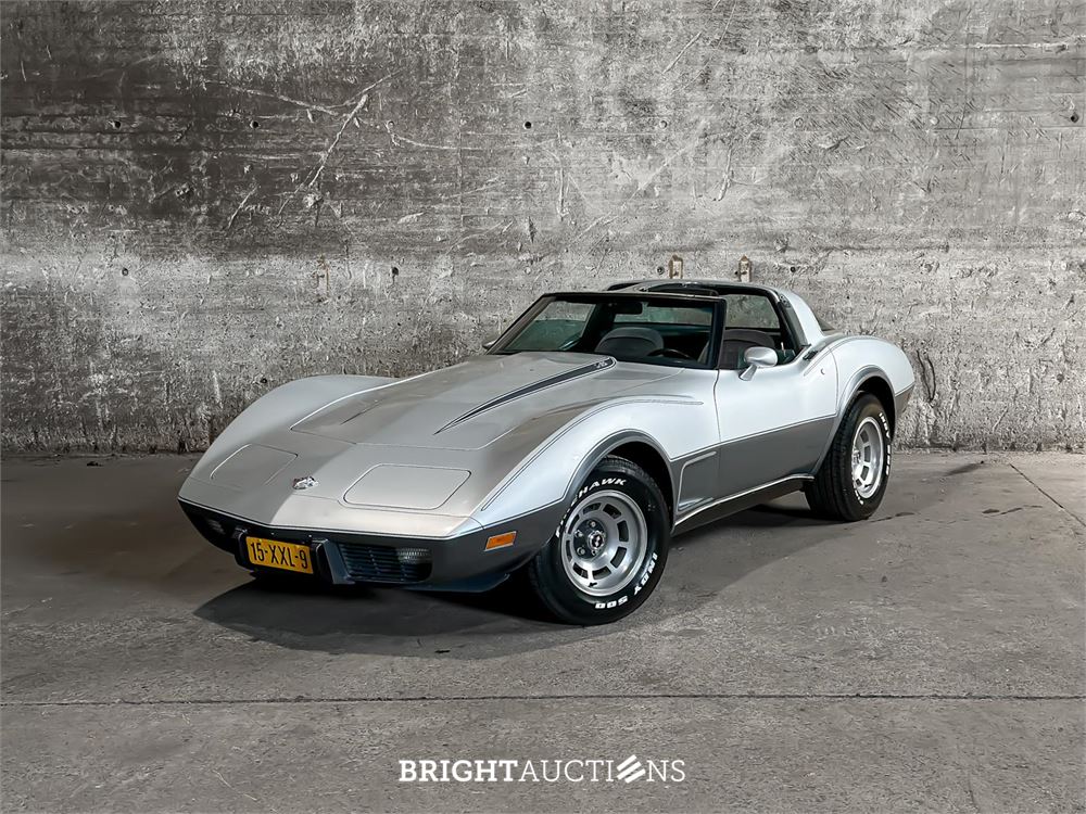 Chevrolet Corvette 5.7 V8 Convertible Two-Tone L-82 ANNIVERSARY EDITION 1 YZ 87 194pk 1978, 15-XXL-9