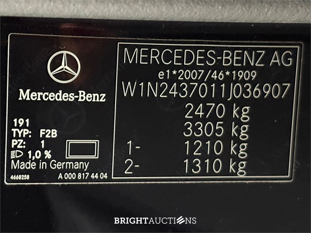 Mercedes-Benz EQA 25067 Business Solution AMG 67 kWh 2022 (Origineel-NL) EQA-Klasse, R-643-GX