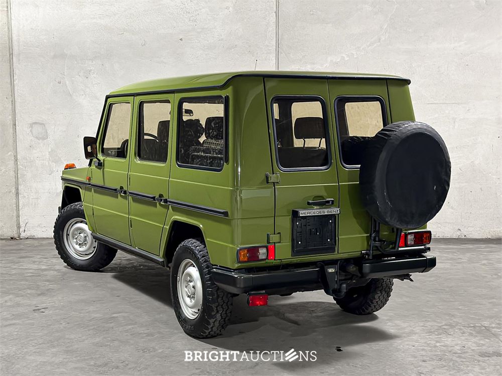 Mercedes-Benz 280 GE Station 2.7 6-cilinder G-klasse 156pk 1981, 12-PLF-5 9- persoons