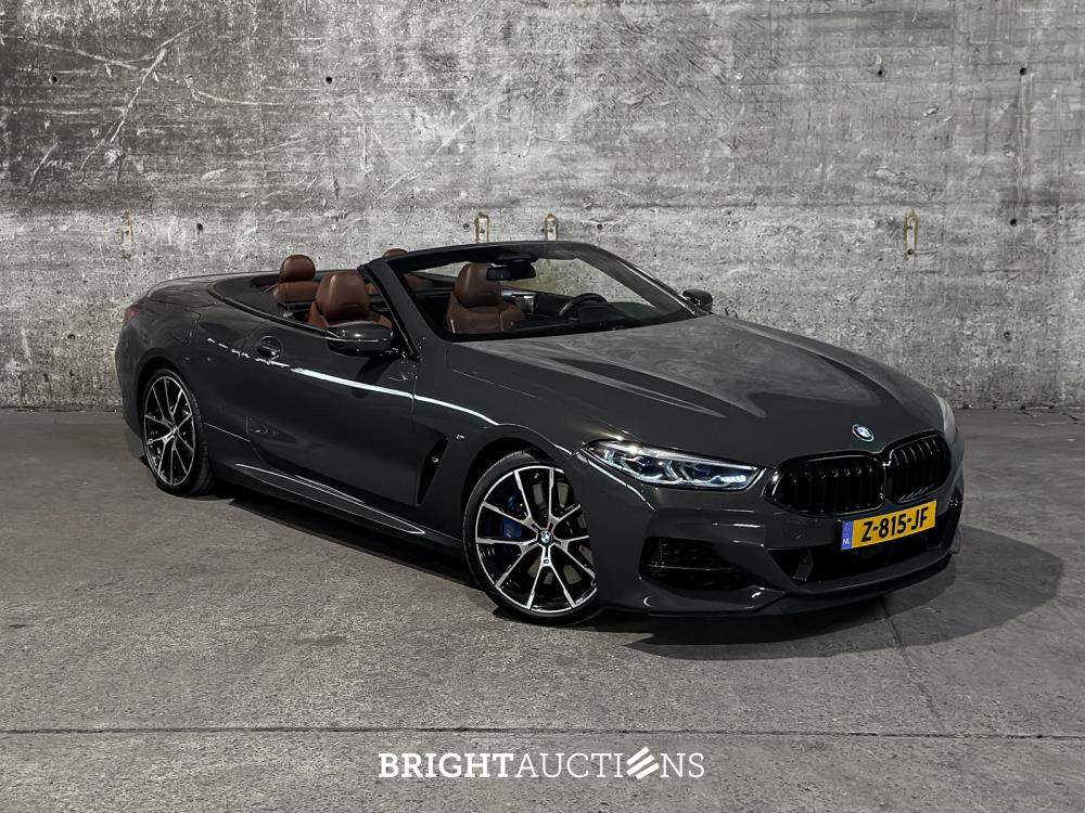 BMW M850i xDrive High Executive 4.4 V8 8-serie 530pk 2019 cabriolet (Origineel-NL+1e eigenaar), Z-815-JF