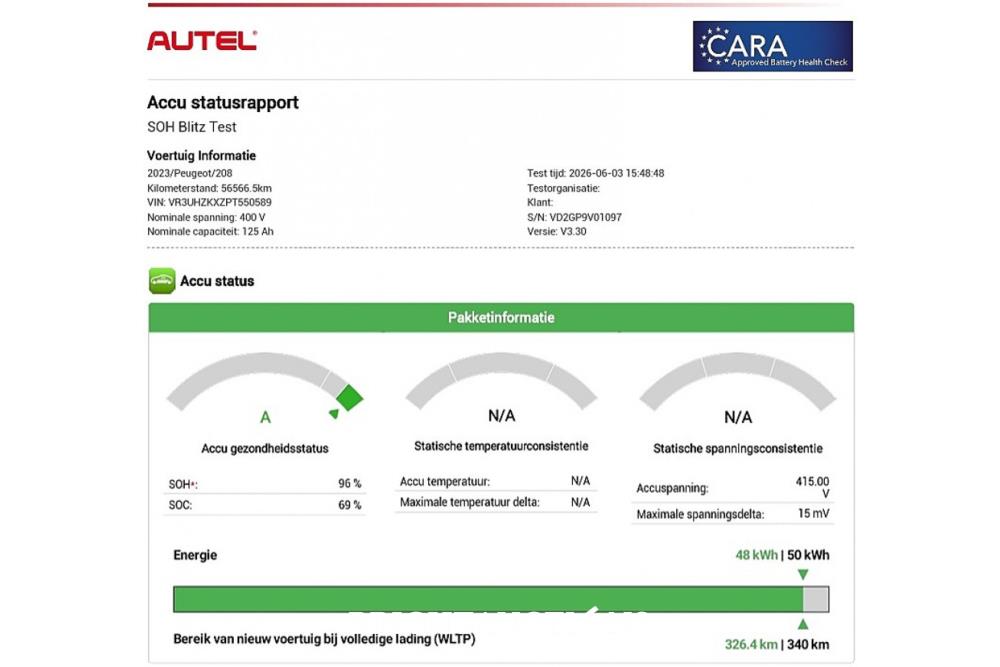 Peugeot 208 e- EV Active Pack 50 kWh 136pk 2023 (Origineel-NL), S-816-ZJ