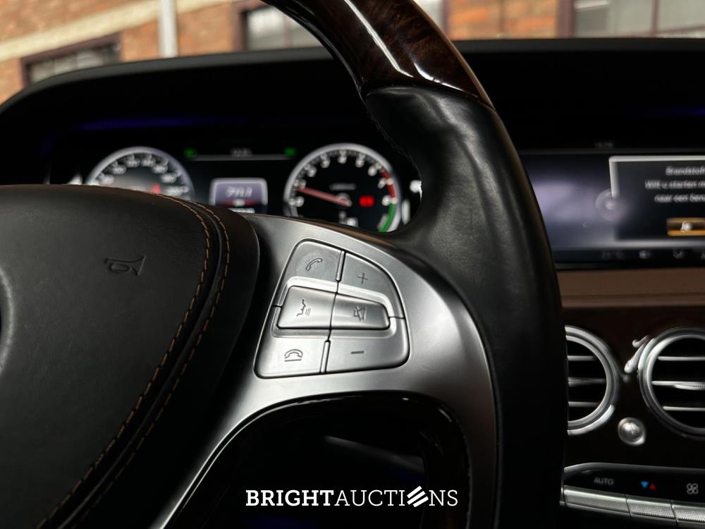 Mercedes-Benz S500 Lang 3.0 V6 Plug-In Hybrid 442pk 2015 (Origineel-NL) S-Klasse W222, GB-681-G