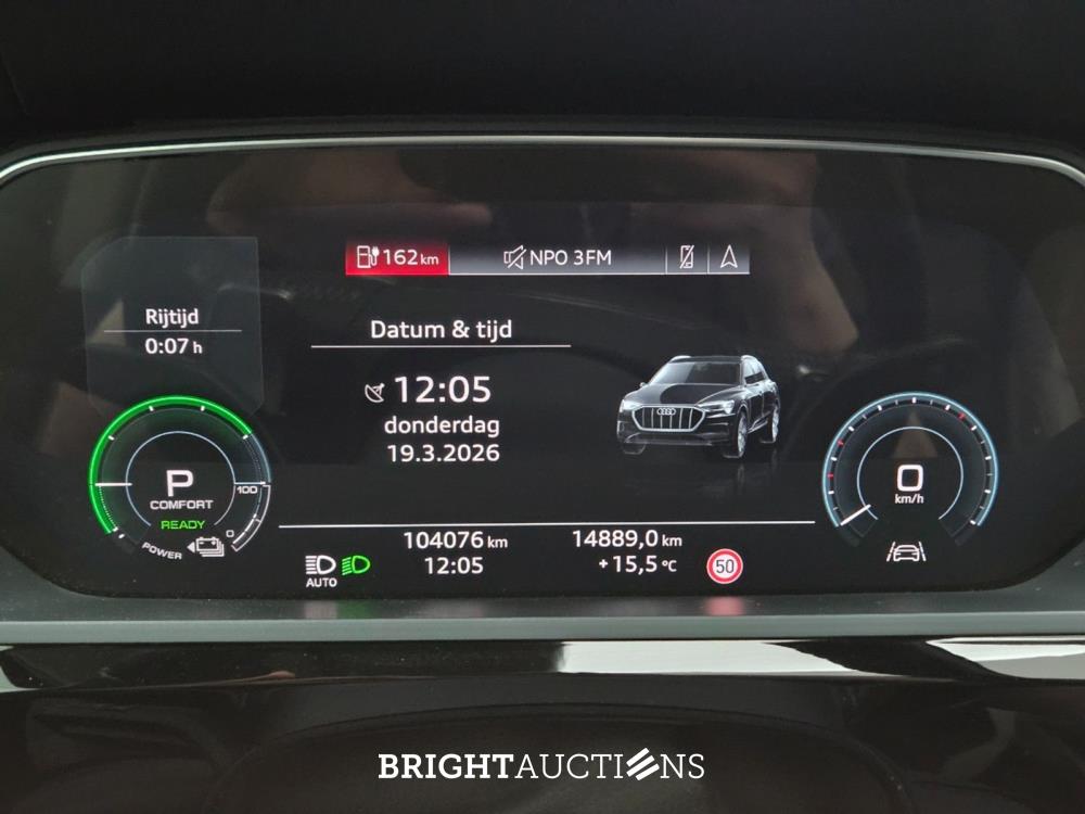 Audi e-tron 55 advanced Pro Line Plus Quattro 95 kWh 408pk 2018, K-095-VH