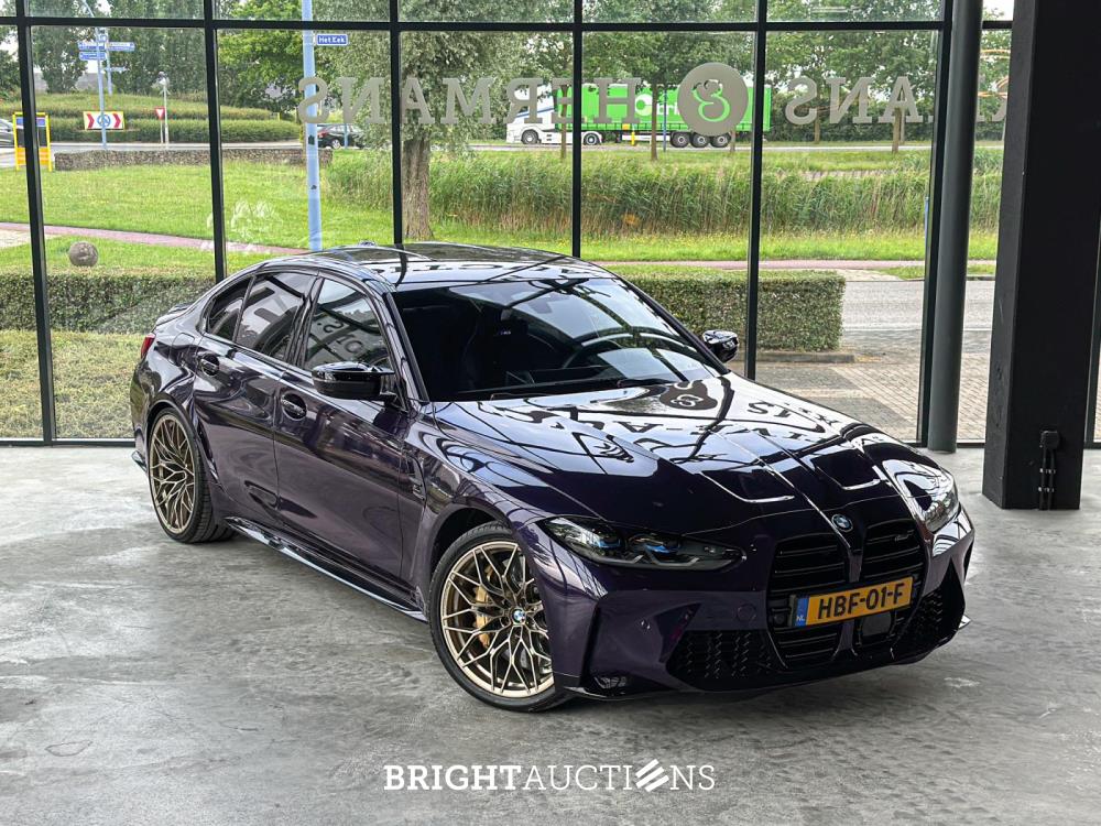 BMW M3 Competition xDrive G80 510pk 2025 (Origineel-NL) 3.699 KM, HBF-01-F Fabrieksgarantie