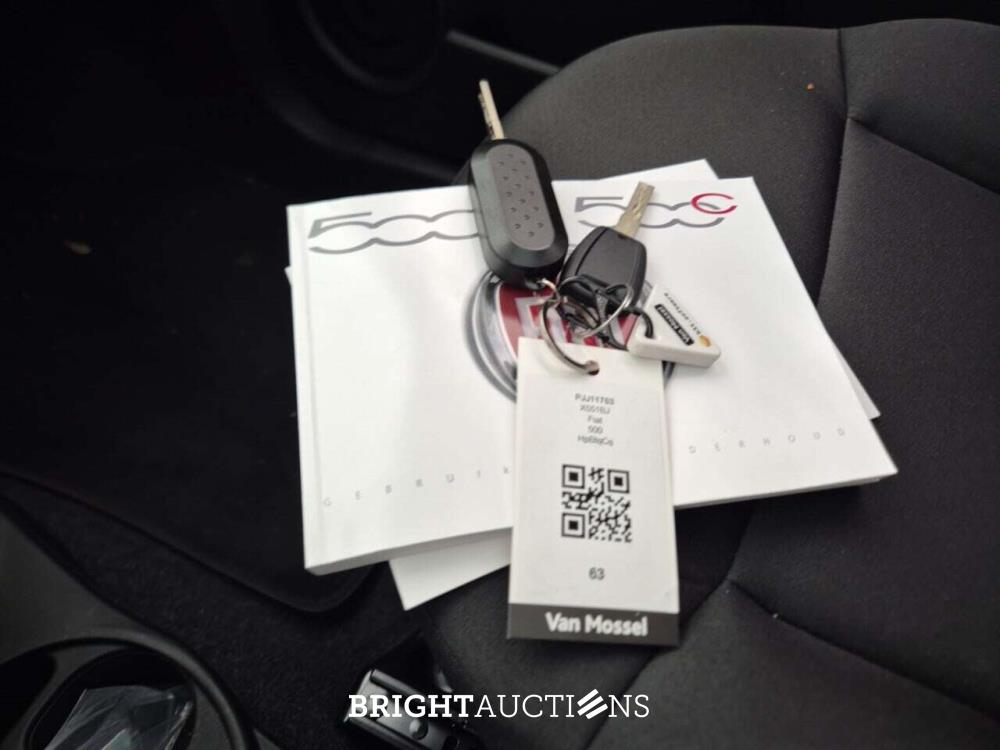 Fiat 500 HYBRID Dolcevita 1.0 69pk 2023 (Origineel-NL), X-551-BJ