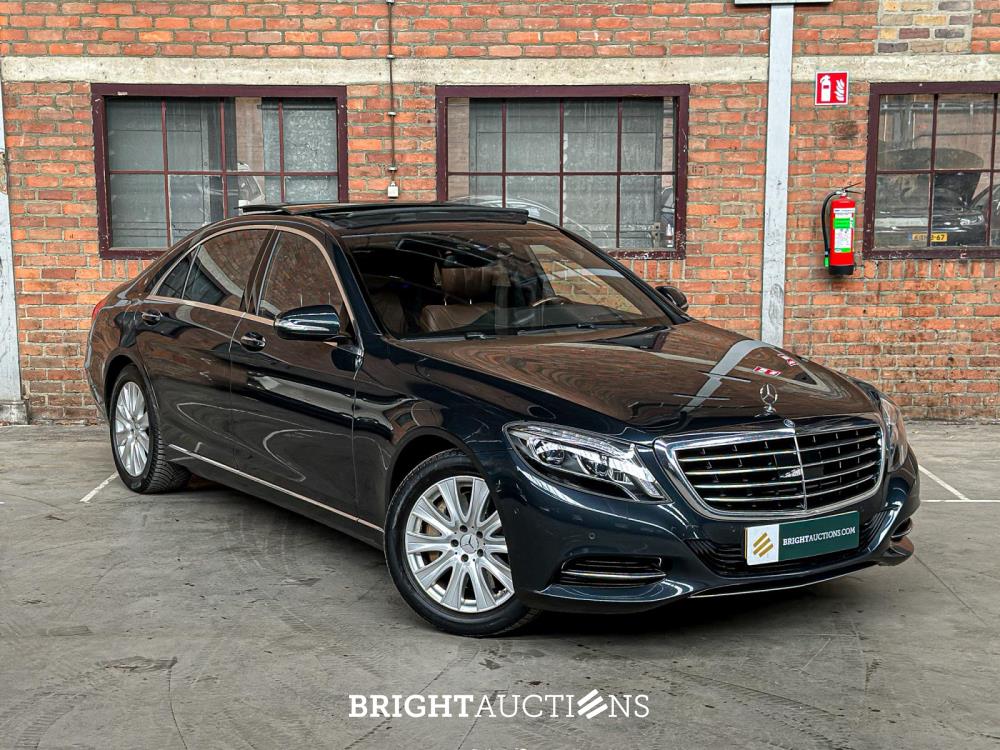 Mercedes-Benz S500 Lang 3.0 V6 Plug-In Hybrid 442pk 2015 (Origineel-NL) S-Klasse W222, GB-681-G