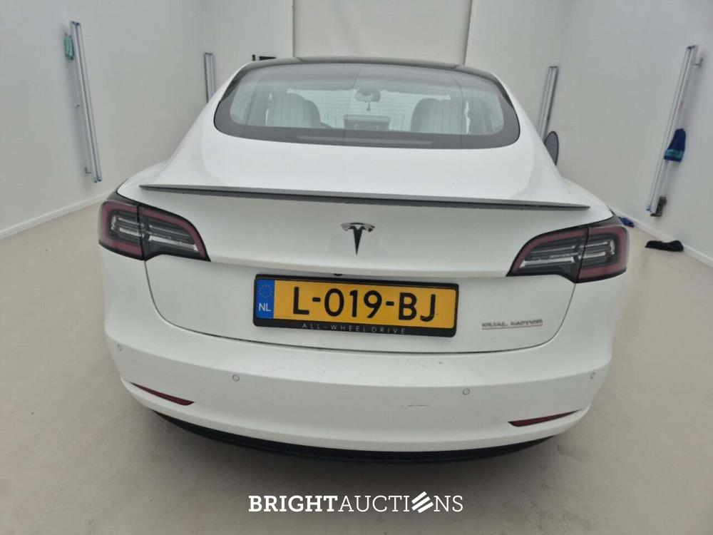 Tesla Model Performance 3 Awd AWD 75 kWh 462pk 2021 (Origineel-NL), L-019-BJ