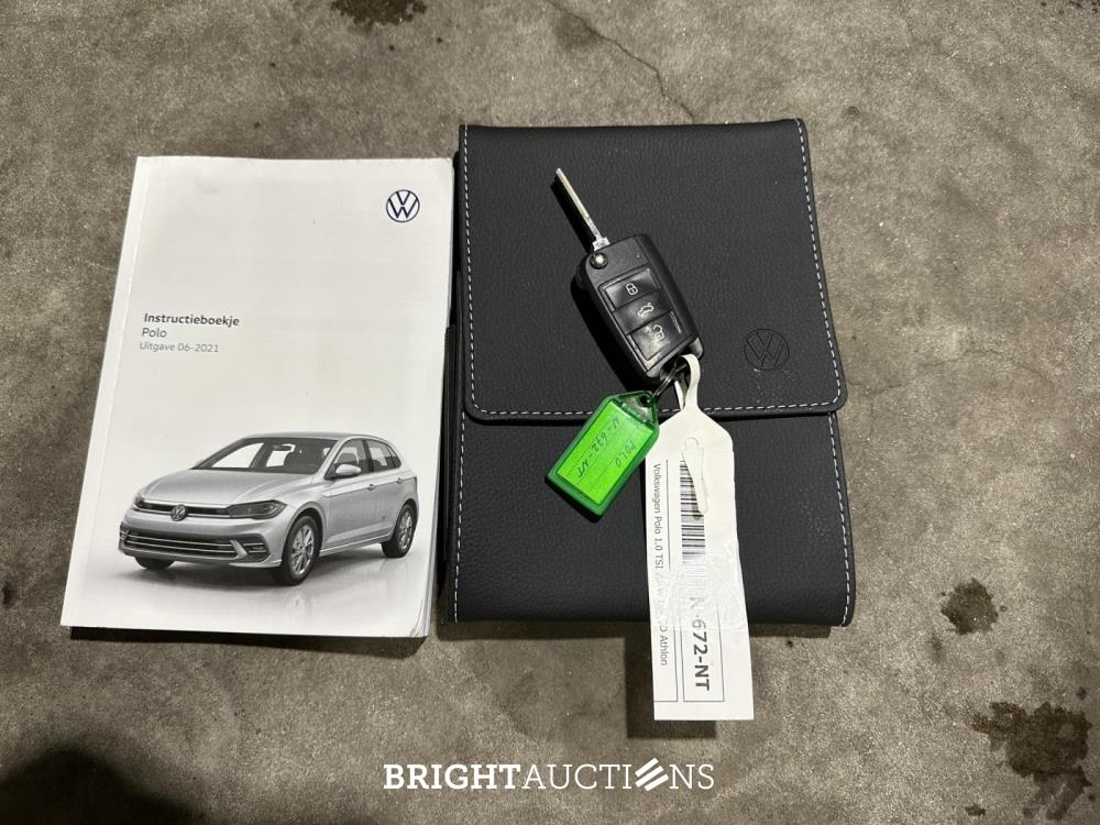 Volkswagen Polo 1.0 TSI Life 95pk 2021 (Origineel-NL + 1e Eigenaar), N-672-NT