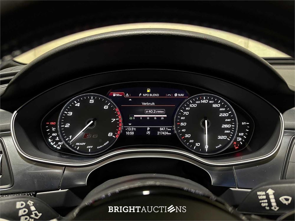 Audi S6 Avant 4.0 TFSI V8 Pro Line+ S-Line 450pk 2016, NZ-381-R