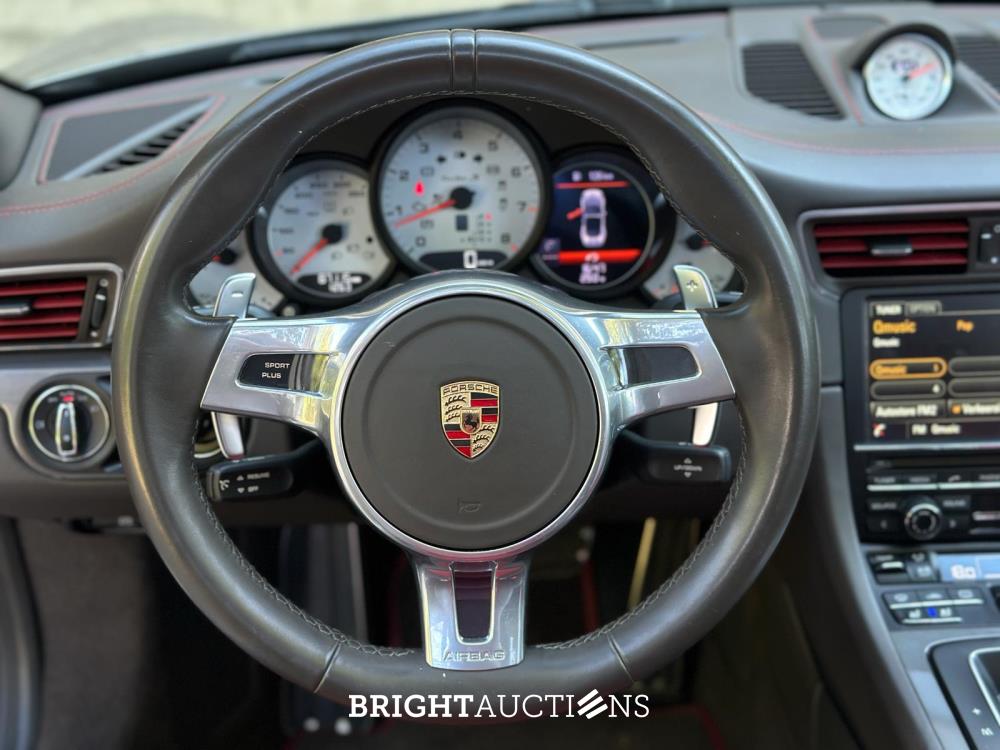 Porsche 911 991 Turbo S 3.8 6-cilinder Cabrio 560pk 2014 (Origineel-NL), NL-kenteken