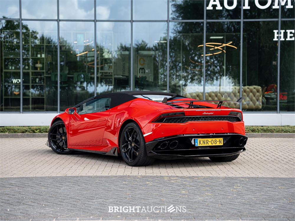 Lamborghini Huracán Spyder LP610-4 5.2 V10 610pk 4WD 2017, KNR-08-N