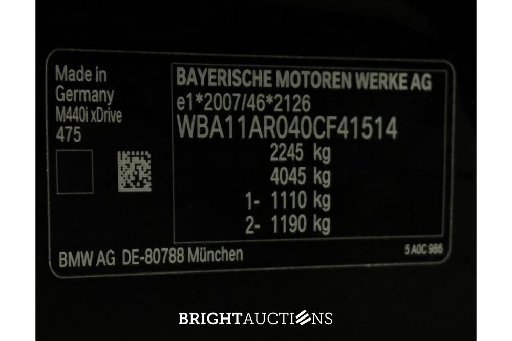 BMW M440i High Executive xDrive 374pk 2020 (Origineel-NL) 4-serie, J-656-VG