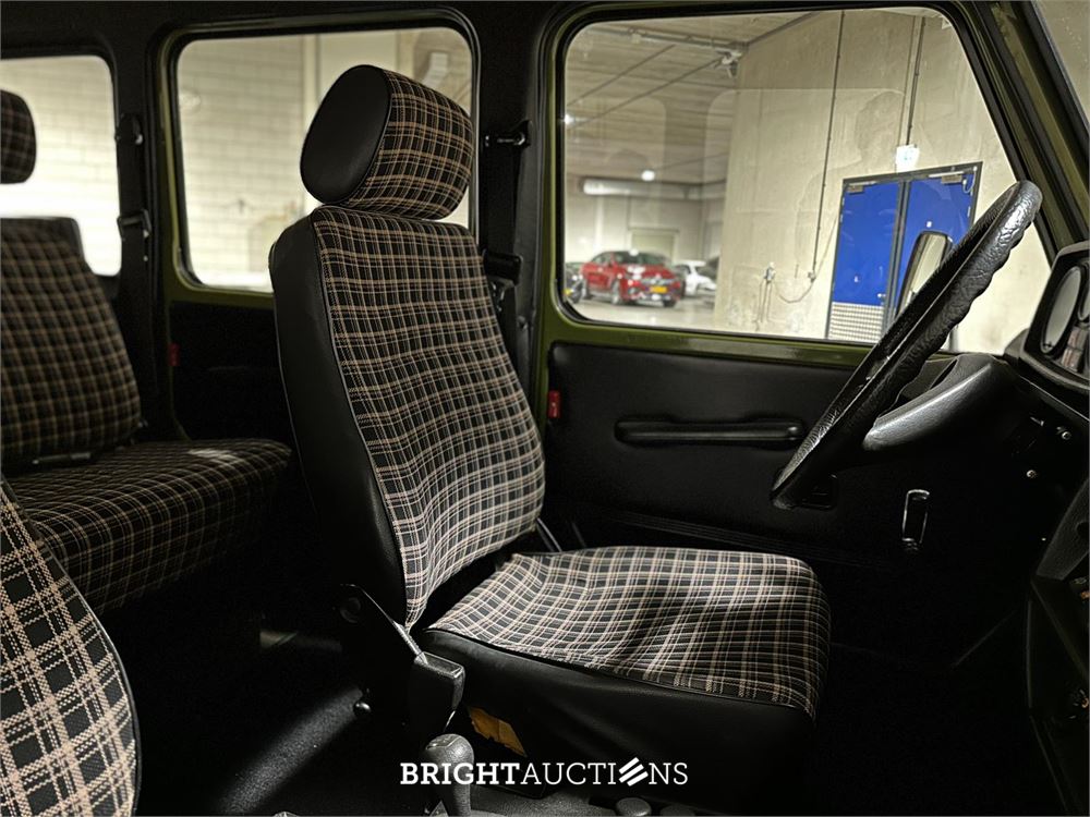 Mercedes-Benz 280 GE Station 2.7 6-cilinder G-klasse 156pk 1981, 12-PLF-5 9- persoons
