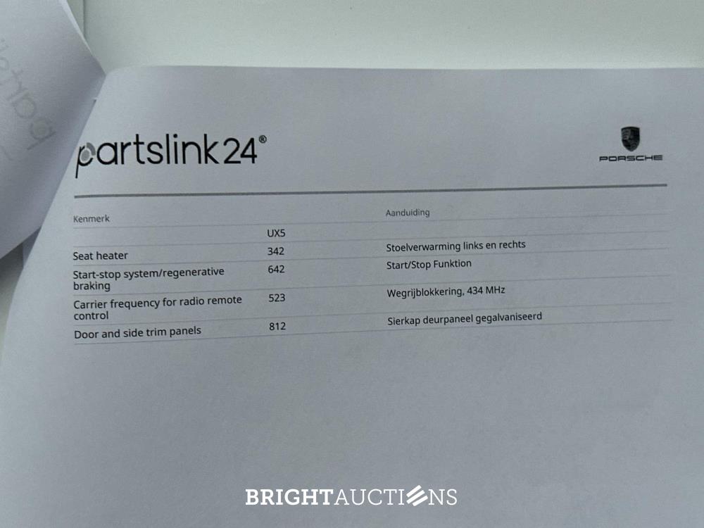 Porsche 911 991 Carrera 4 3.4 V6 Coupe 349pk 2013, JBL-10-N