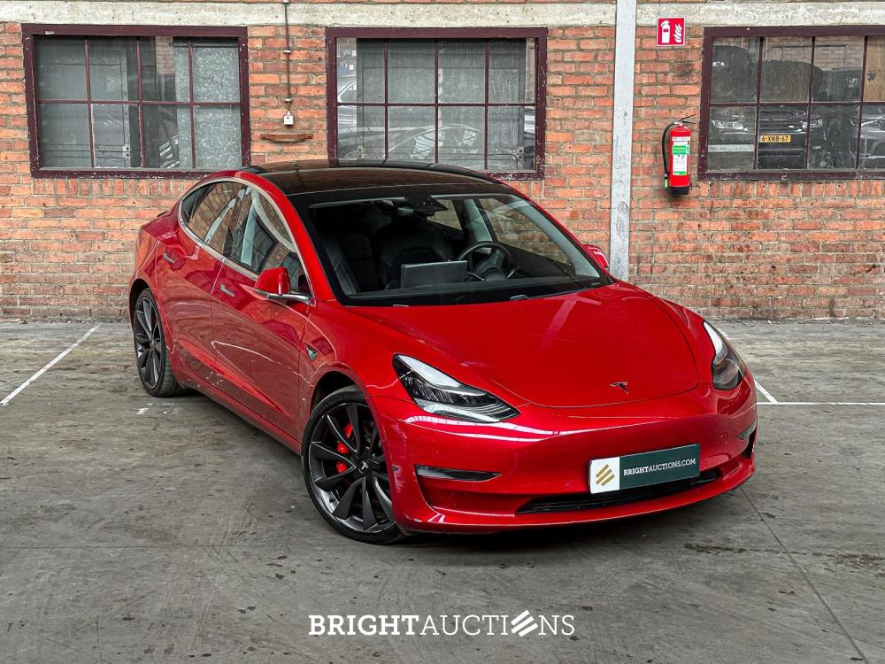 Tesla Model 3 Performance AWD 75 kWh 462pk 2019 (Origineel-NL + 1e Eigenaar), G-786-XK