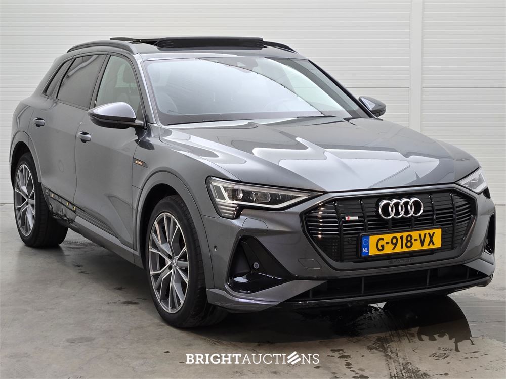 Audi e-tron 50 e-tron Launch edition Black Quattro 71 kWh 313pk 2019 (Origineel-NL), G-918-VX