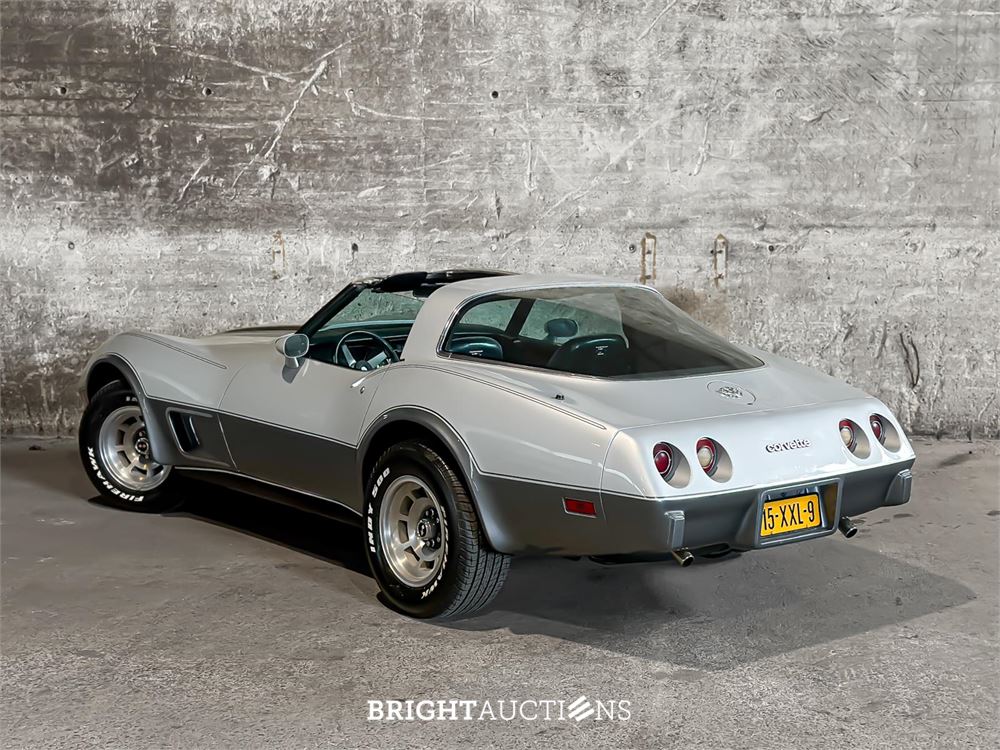 Chevrolet Corvette 5.7 V8 Convertible Two-Tone L-82 ANNIVERSARY EDITION 1 YZ 87 194pk 1978, 15-XXL-9