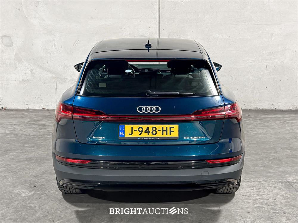 Audi e-tron 50 quattro edition 71 kWh 313pk 2020 (Origineel-NL + 1e eigenaar), J-948-HF
