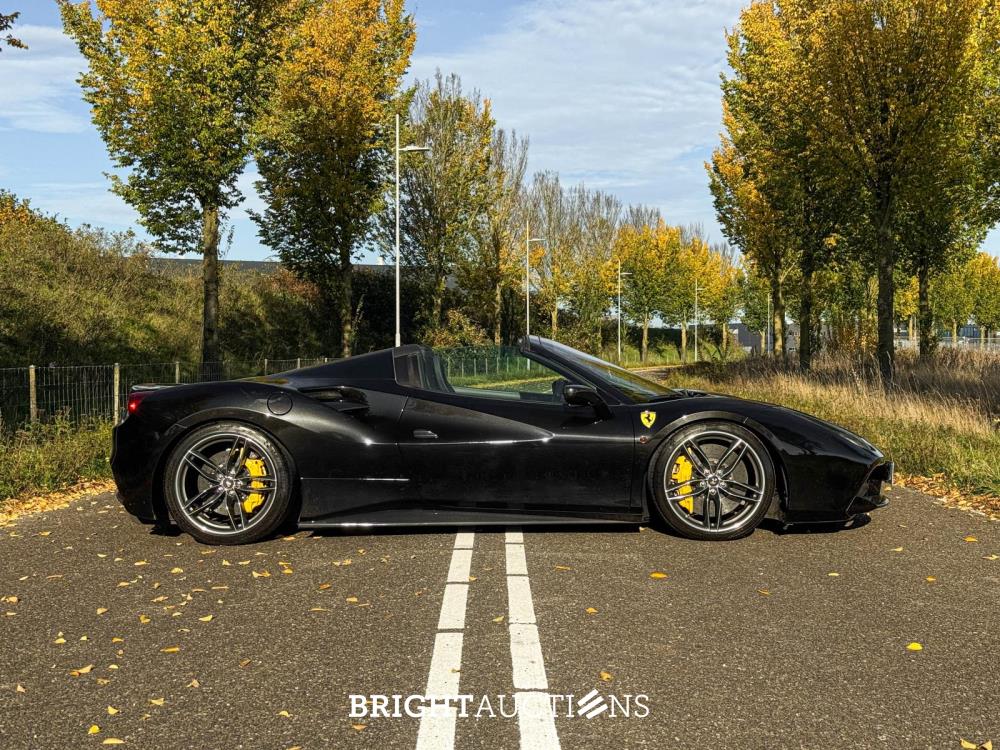 Ferrari 488 Spider HELE 3.9 V8 -Full Carbon- 670pk 2018, GFG-98-P
