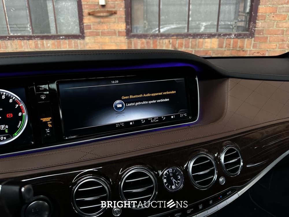 Mercedes-Benz S500 Lang 3.0 V6 Plug-In Hybrid 442pk 2015 (Origineel-NL) S-Klasse W222, GB-681-G