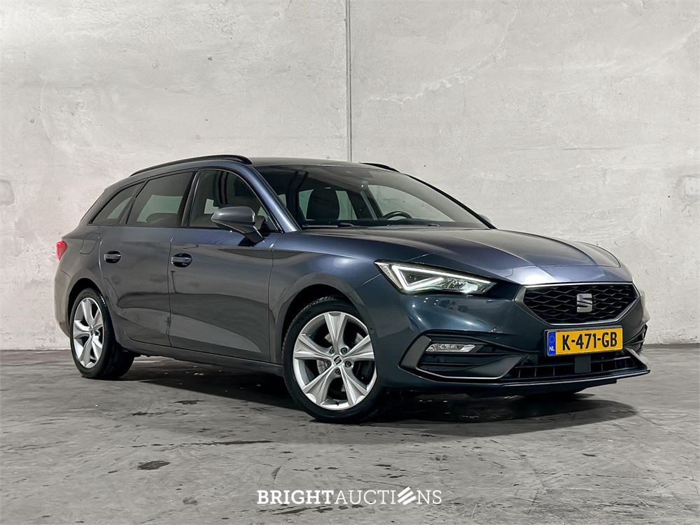 SEAT Leon Sportstourer 2.0 TDI FR Launch Edition 150pk 2020 (Origineel-NL + 1e eigenaar) Automaat, K-471-GB