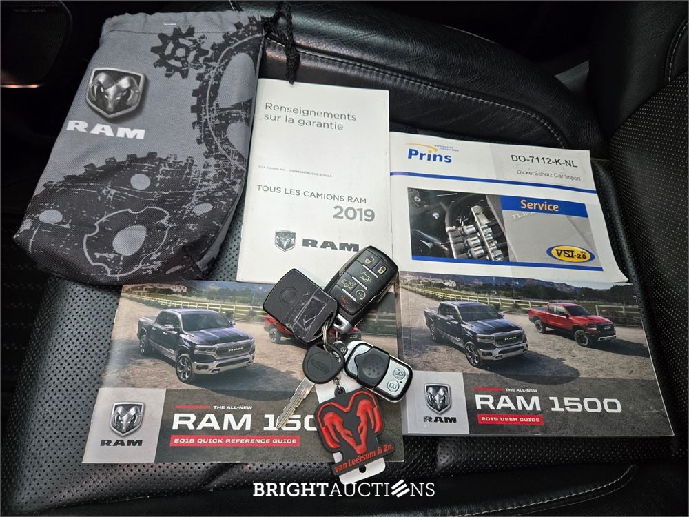 Dodge Ram 1500 4x4 Crew Cab Limited 5.7 V8 402pk 2019 (Origineel-NL), VBV-05-L