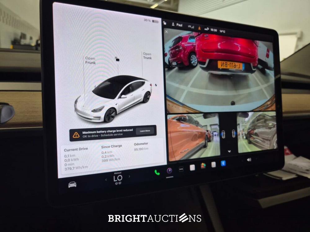 Tesla Model 3 Stnd.rwd PLUS 60 kWh 238pk 2021 (Origineel-NL), L-538-BK