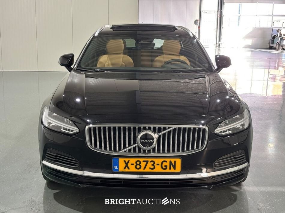 Volvo V90 T6 Plug-in Hybrid Ultimate Bright 2.0 AWD 398pk 2023 (Origineel-NL), X-873-GN