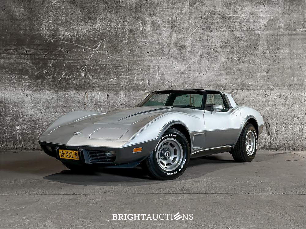 Chevrolet Corvette 5.7 V8 Convertible Two-Tone L-82 ANNIVERSARY EDITION 1 YZ 87 194pk 1978, 15-XXL-9
